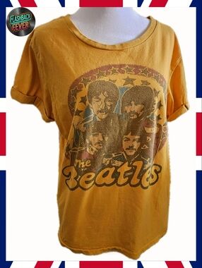 THE BEATLES♀️Junk Food Women's Lg SS Tee